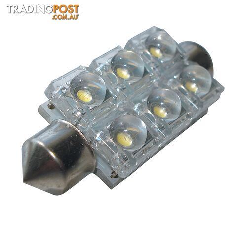 LED Festoon Replacement Bulb - Cool White - 0.54W