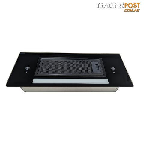 Sphere Tempered Glass Face Recessed Rangehood