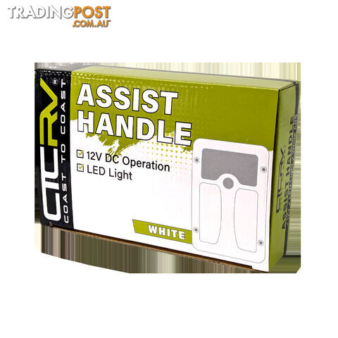COAST RV - Replacement CAMEC Style 12V Grab Handle Entry Light | Amber & White - White - photo 2 of 2
