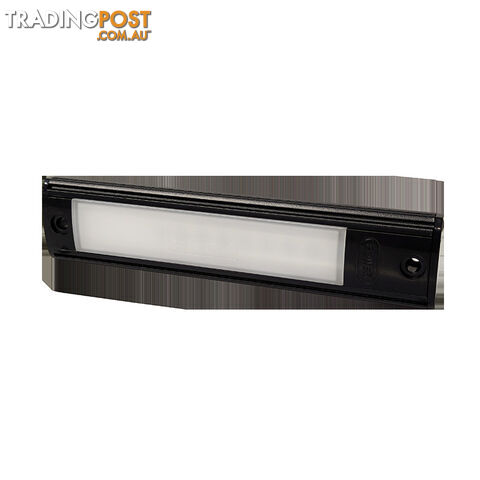 COAST RV 12V LED Boot Light - Black 180mm x 40mm - IP67, 140 Lumens.