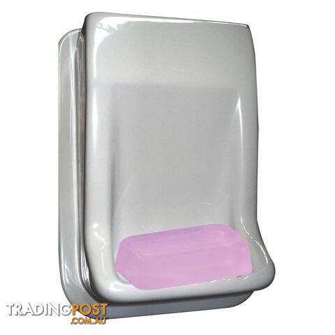 Acrylic Soap Holder (white)