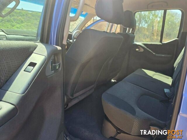 2012 NISSAN NAVARA ST-X D40 S5 MY12 UTILITY