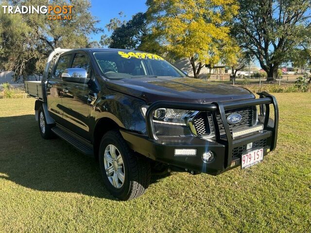 2021 FORD RANGER  PX MKIII 2021.75MY DOUBLE CAB CHASSIS