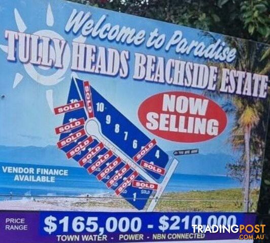 4,8,9,10,11/ 12 Tully Heads Road Tully Heads QLD 4854