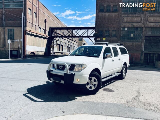 2008 Nissan Navara (4x4) Ute Turbo Diesel 5 Speed Automatic