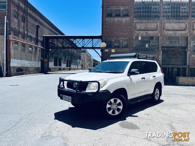 2012 Toyota Landcruiser Prado GX (4x4) 5 Speed Sequential Auto 4D Wagon