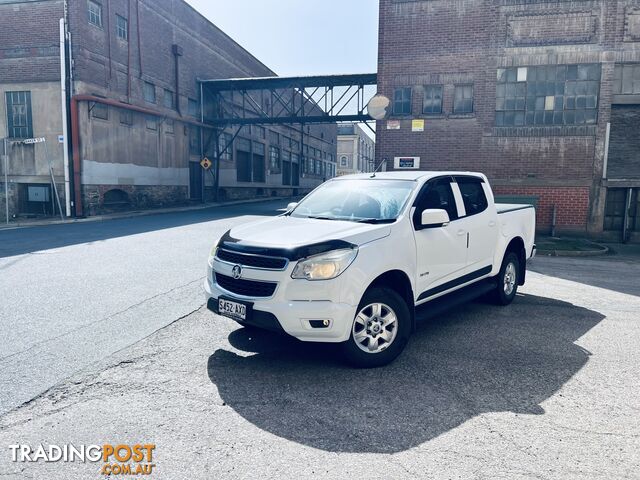 2013 Holden Colorado LT (4x2) Crew Cab Ute 6 Speed Automatic