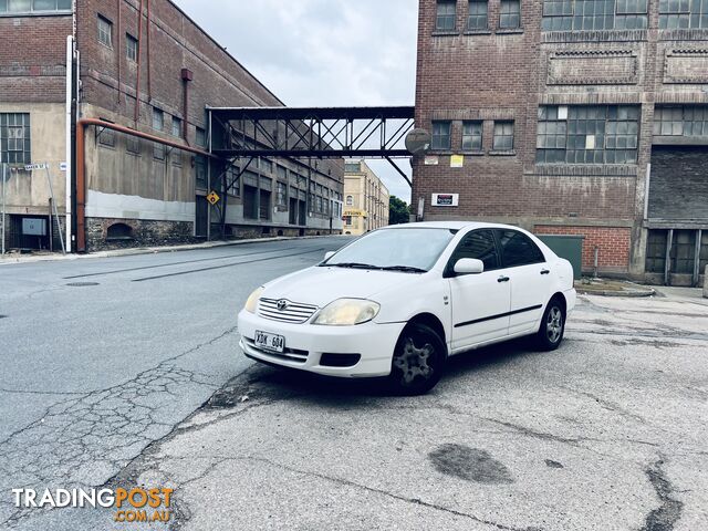 2004 Toyota Corolla Ascent Sedan Automatic