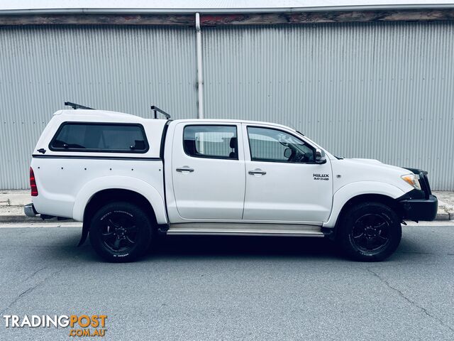 2005 TOYOTA HILUX SR5 (4x4) 4 SP AUTOMATIC DUAL CAB P/UP