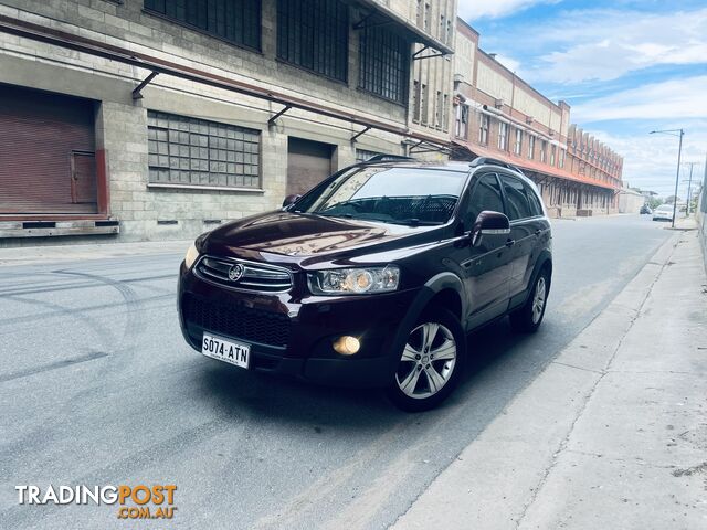 2012 HOLDEN CAPTIVA 7 CX (4x4) 6 SP AUTOMATIC 4D WAGON