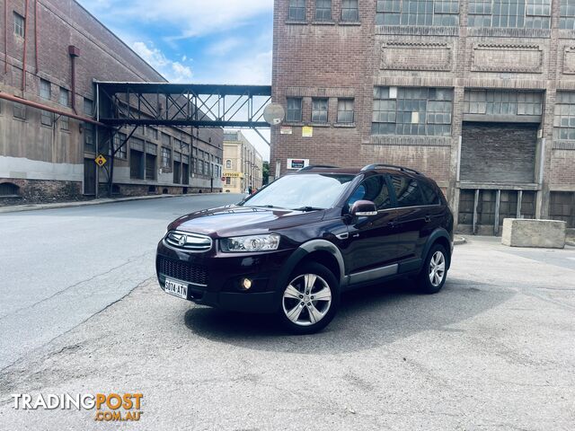 2012 HOLDEN CAPTIVA 7 CX (4x4) 6 SP AUTOMATIC 4D WAGON