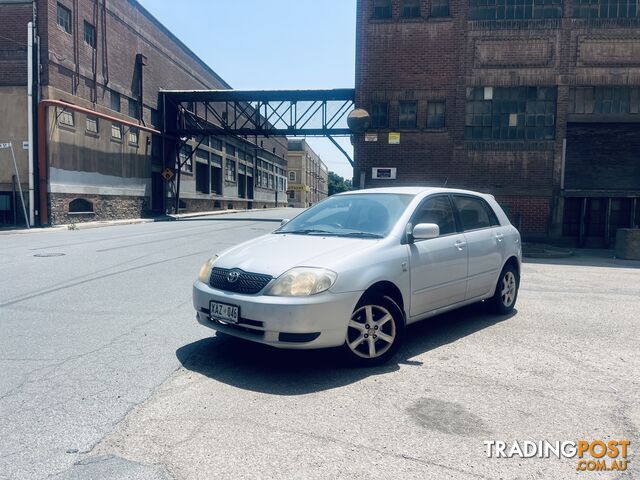 2004 Toyota Corolla Hatchback Manual