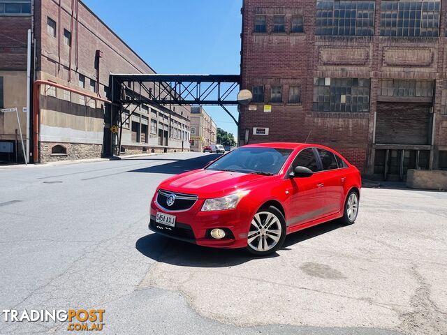 2013 HOLDEN CRUZE SRi V 6 SP MANUAL 4D SEDAN