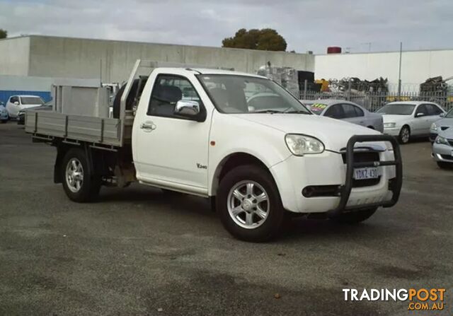 2010 GREAT WALL V240 (4x2) K2 DUAL CAB UTILITY