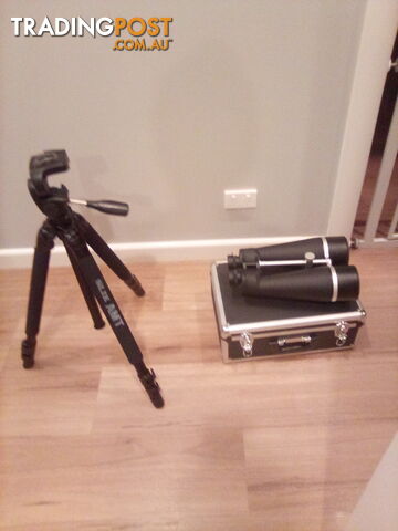 25 x 100 Binoculars and Tripod - photo 1 of 6