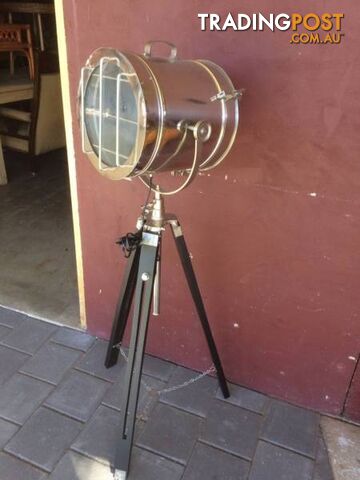 Floor lamp tripod studio lamp #3 Height 124cm As new condition.