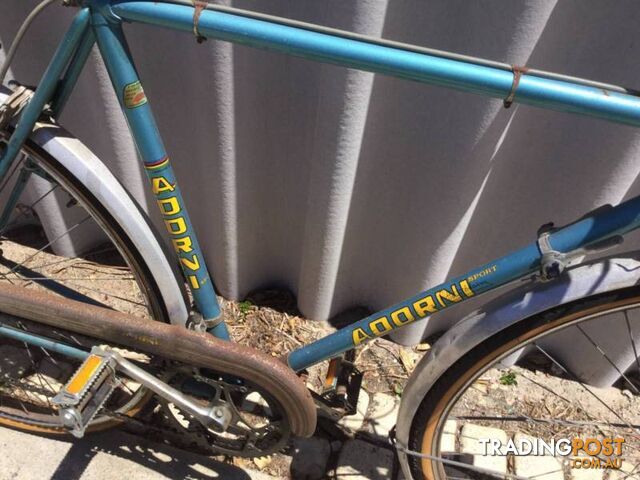 Adorni Touring bike 1968 Italy. Original piece. Rainbow stripes. - photo 4 of 6