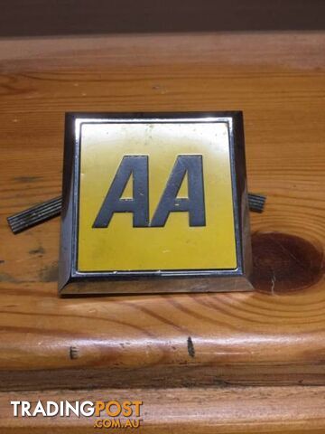 Authentic British AA badge With fixings $40