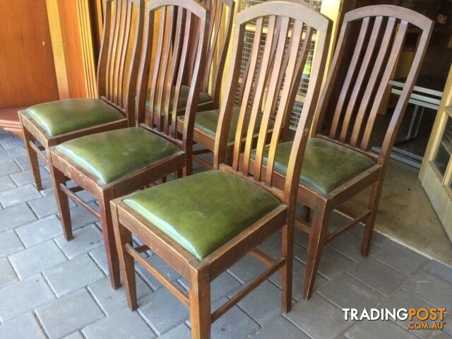 Vintage mid century Dining Chairs x 6