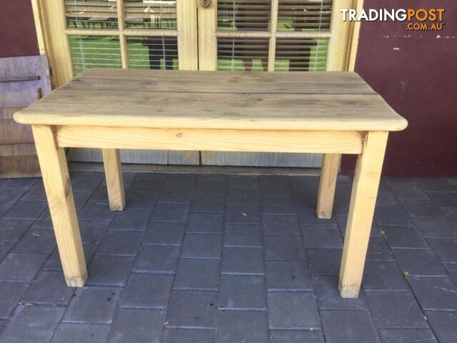 Rustic pine table $80