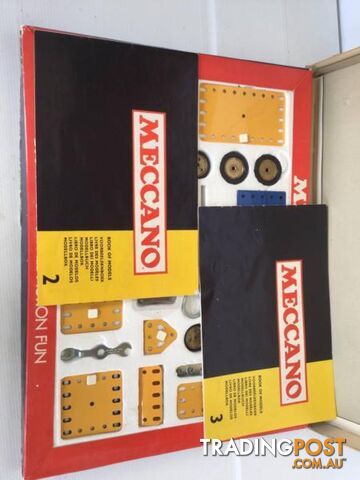 Vintage Meccano construction set No3 It's from 1976-77 Box is d - photo 3 of 3