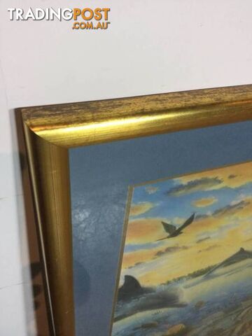 Framed print #20 Ocean scene $20 75cm X 88cm - photo 3 of 4