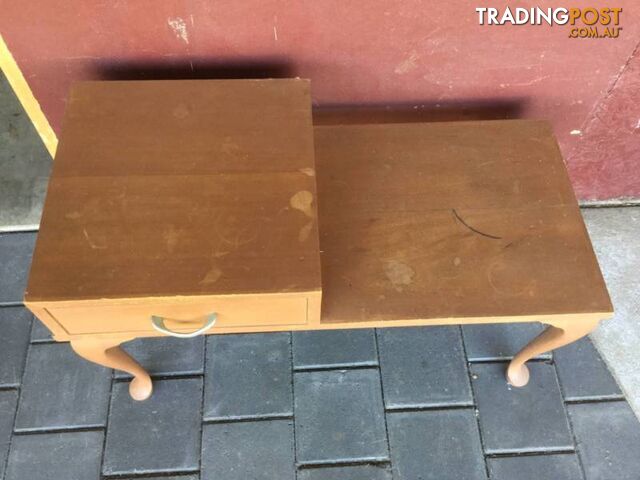 Queen Anne Telephone Table. Reproduction. Ready for painting. Sin - photo 3 of 5
