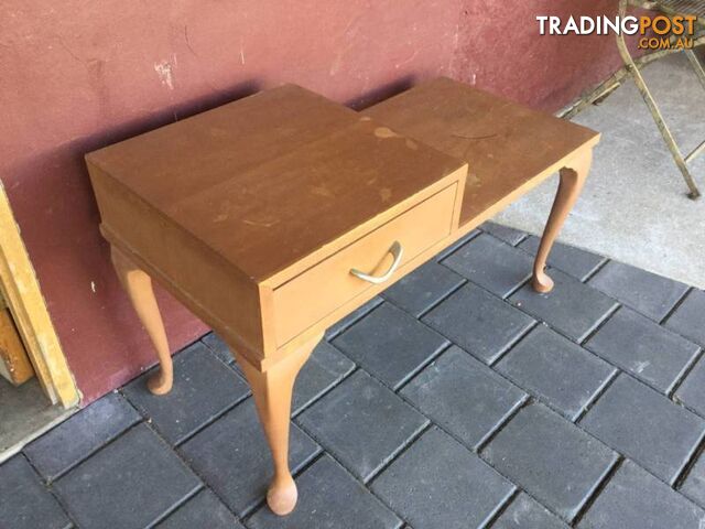 Queen Anne Telephone Table. Reproduction. Ready for painting. Sin - photo 5 of 5