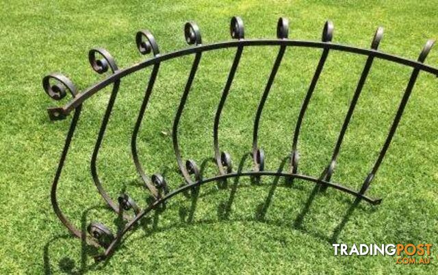 Wrought iron balcony balustrade .Barcelona Faux Balcony railing - photo 5 of 7
