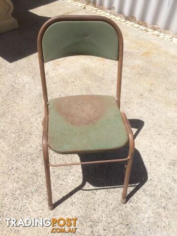 Vintage steel chair 1 only