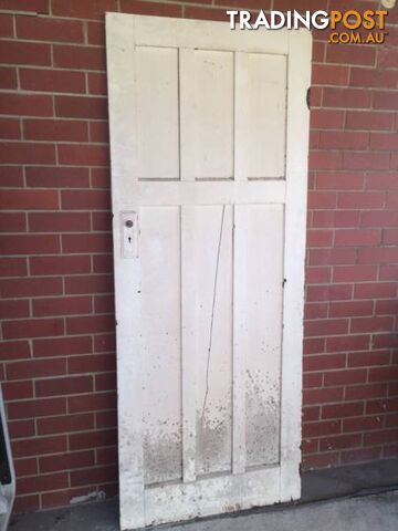 Old Door Australian Hard wood 1 only. W 805mm H 2015mm 36mm t