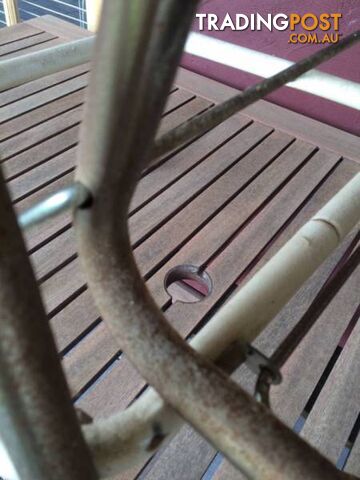 Vintage Step stool. Stool with 2 steps. Seat height 60cm Ha - photo 3 of 4