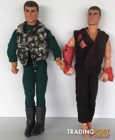 Action Man 10" 1994 $25 for the pair good condition