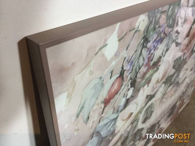Framed print #16 80cm X 60cm Flowers in vase $20 - photo 3 of 4