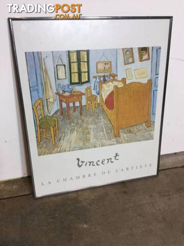 Framed print #18 50cm X 60cm Vincent $20