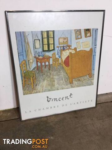 Framed print #18 50cm X 60cm Vincent $20