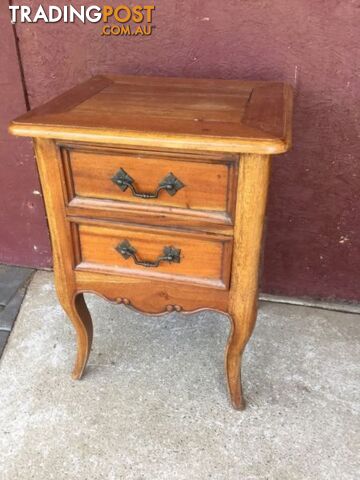 Lamp table 2 drawer