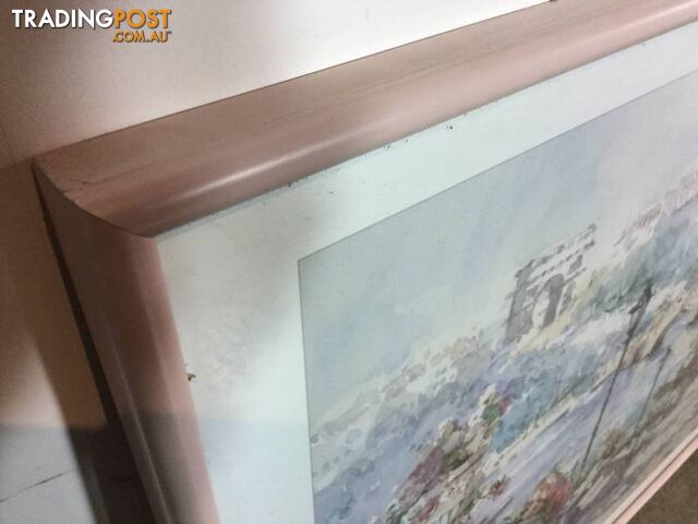 Framed print #10 French 101cm X 71cm $20 - photo 3 of 4