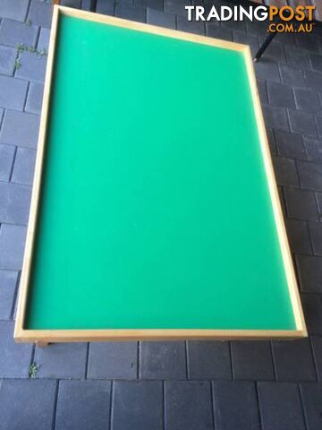 Kids Play table craft table with 2 cm lip around top. L 125cm W - photo 3 of 4