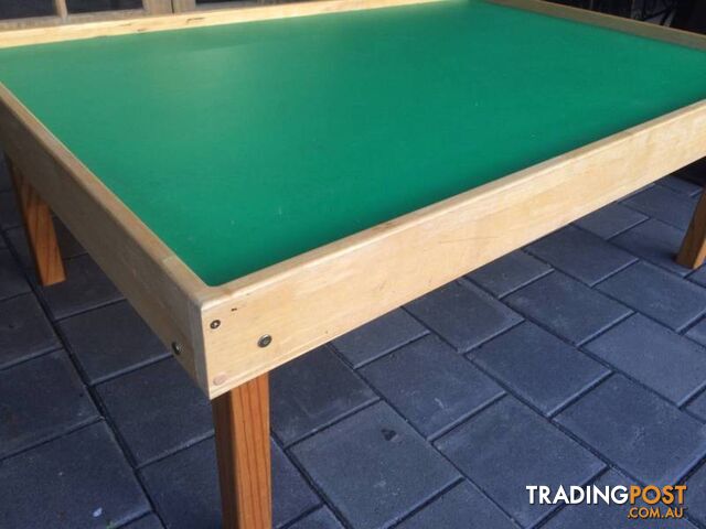 Kids Play table craft table with 2 cm lip around top. L 125cm W - photo 4 of 4