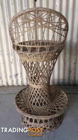 Vintage bar stool spun fibreglass Russell Woodard Latte colou - photo 2 of 4