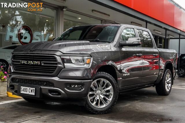 2023 RAM 1500 LARAMIE SPORT RAMBOX DT MY23 4X4 DUAL RANGE DUAL CAB SHORT...