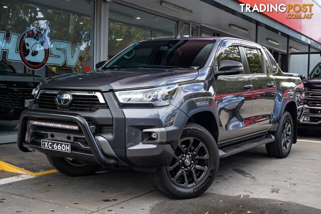 2021 TOYOTA HILUX ROGUE GUN126R 4X4 DUAL RANGE DUAL CAB UTILITY