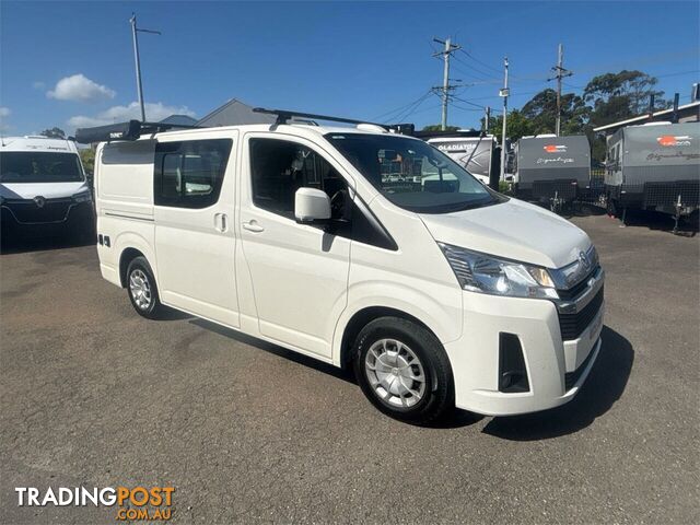 2023 Roam Nomad Roam Toyota GL Hiace Camper Nomad Roam Toyota GL Hiace Camper White Campervan RWD