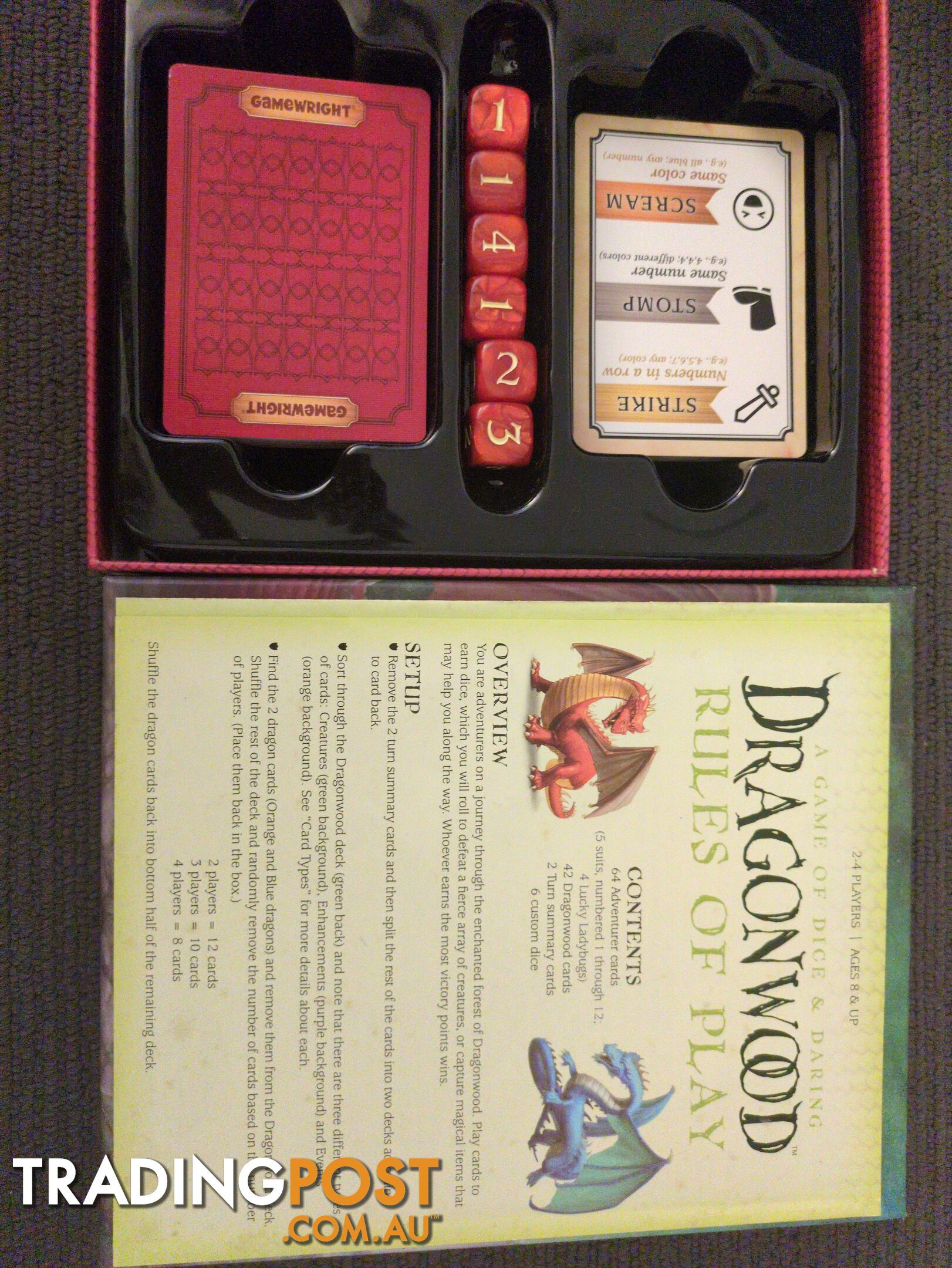 Dragonwood dice game