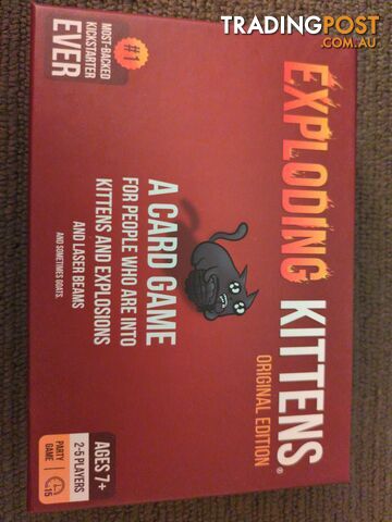 Exploding kittens card game