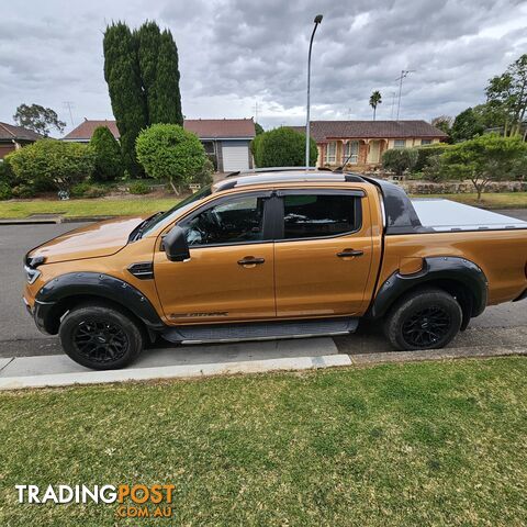 2022 Ford Ranger PX MKIII WILDTRAK Ute Automatic