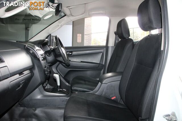 2013 ISUZU D-MAX SX HI-RIDE (4X2) TF MY12 CREW CAB UTILITY