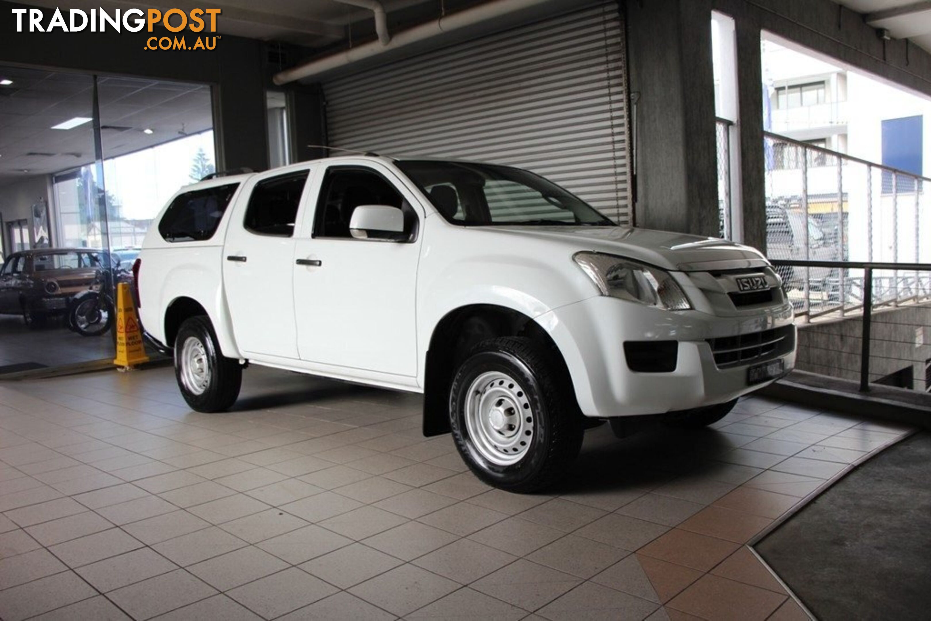 2013 ISUZU D-MAX SX HI-RIDE (4X2) TF MY12 CREW CAB UTILITY