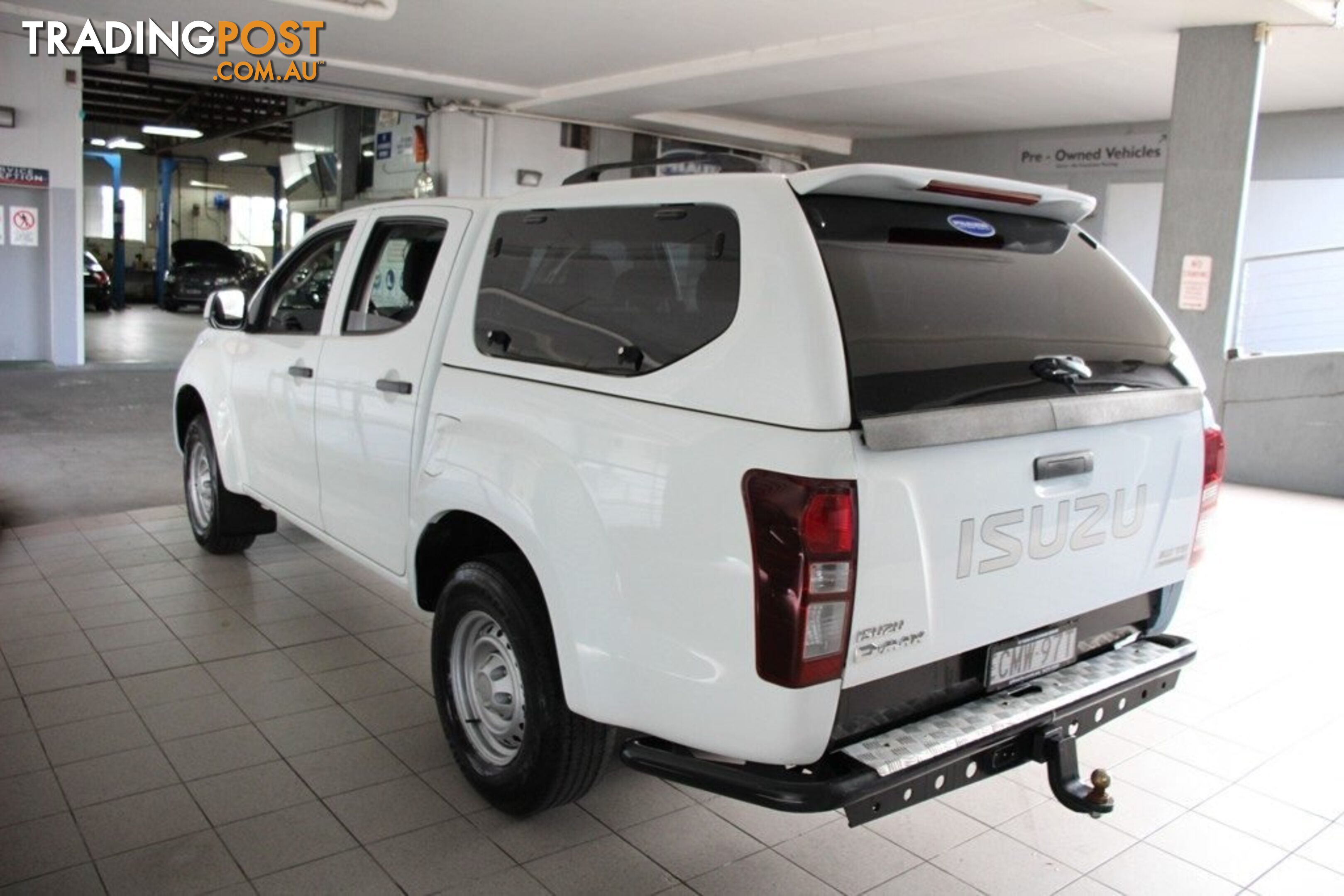 2013 ISUZU D-MAX SX HI-RIDE (4X2) TF MY12 CREW CAB UTILITY